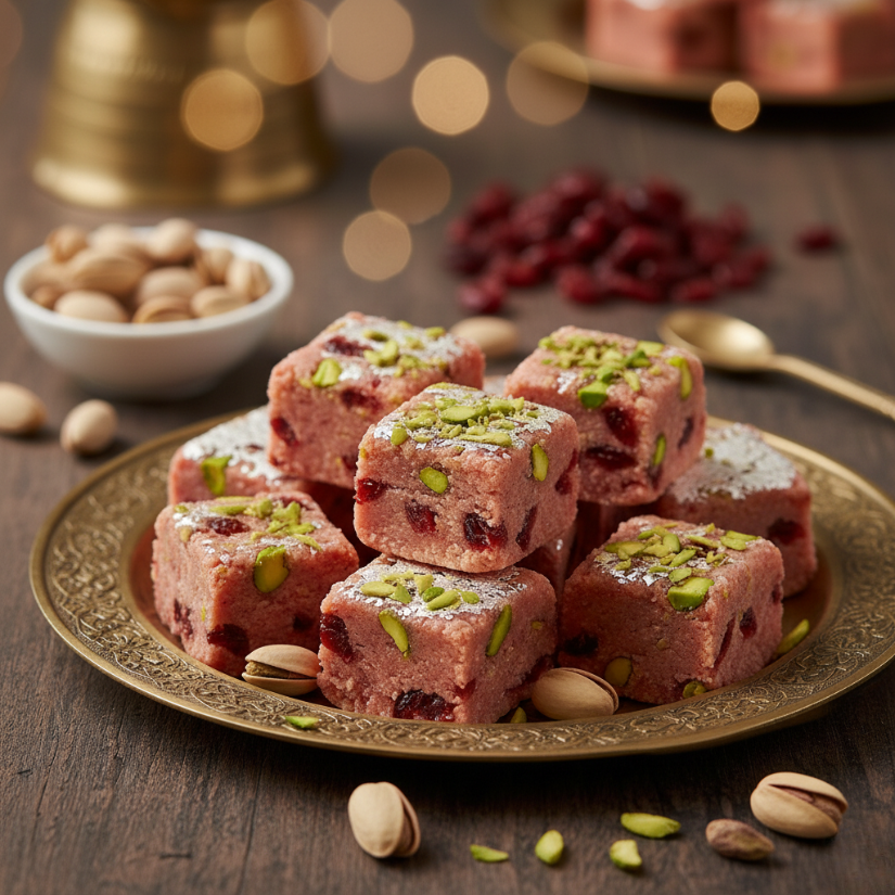 Nickmics Cranberry and Pista Bite 250gm