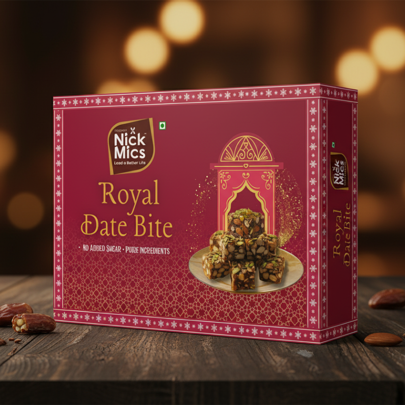 Nickmics Royal Date Bite 250gm