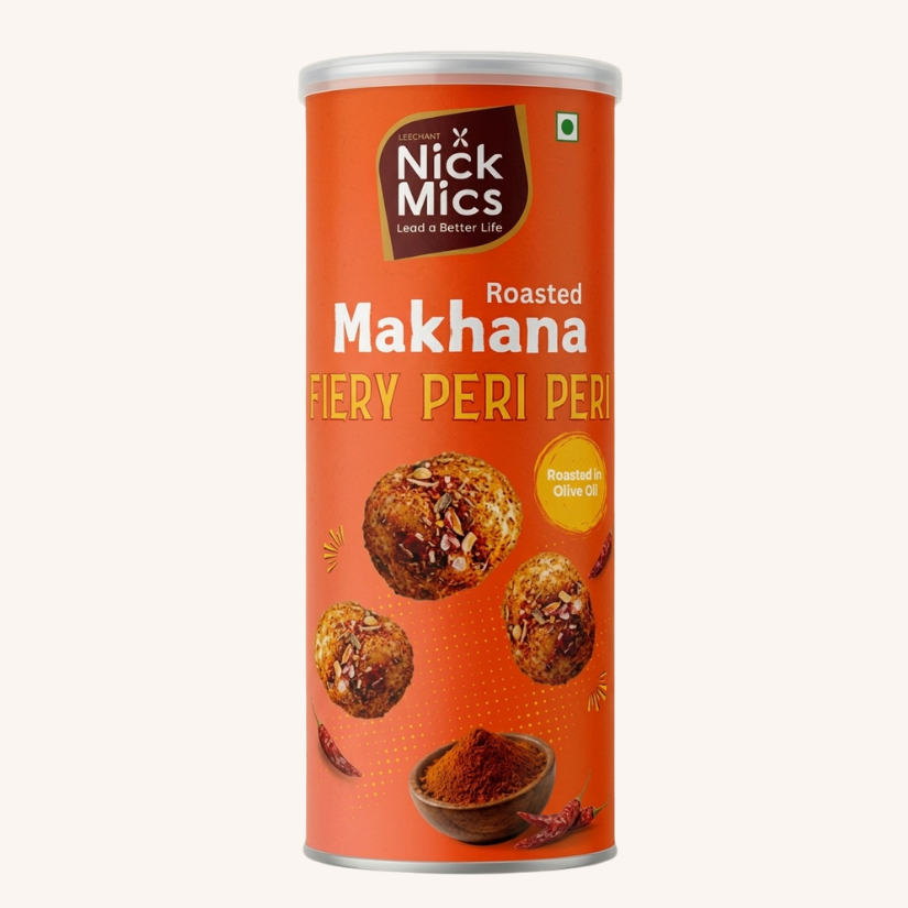 Fiery Peri Peri Roasted Makhana (75g)