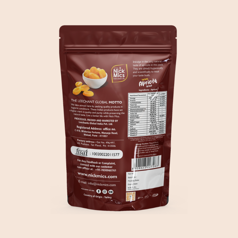 Turkish Apricot 200gms