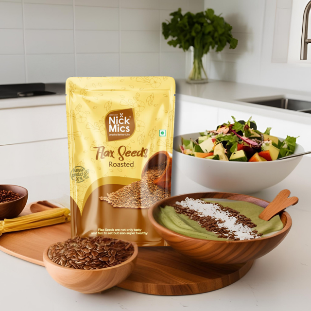 Roasted & Salted Flax Seeds 250gms