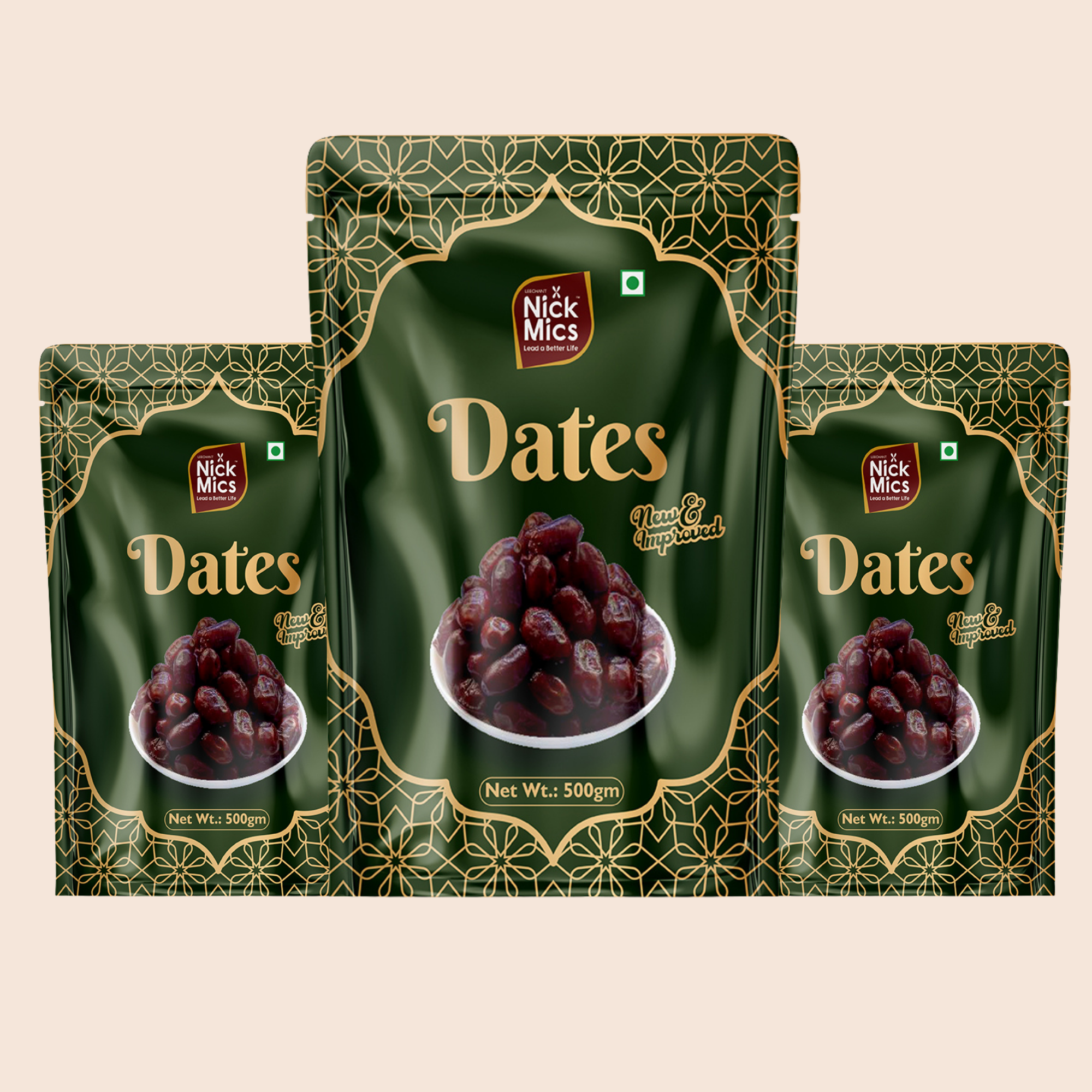 Super Saver Dates Trio Pack – 3 × 500g