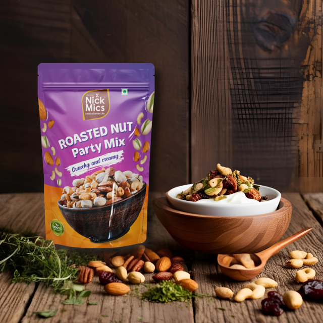 Roasted Nut Party Mix 200gms