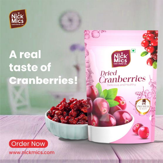 All-Things-Berry Duo- Dried Blueberries + Cranberries(200g+200g)