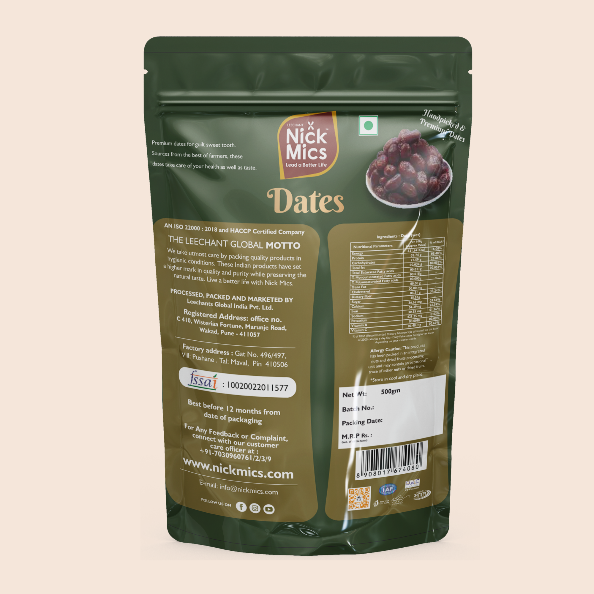 Super Saver Dates Trio Pack – 3 × 500g
