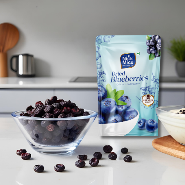 Dried Blueberries 200gms