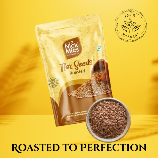 Roasted & Salted Flax Seeds 250gms