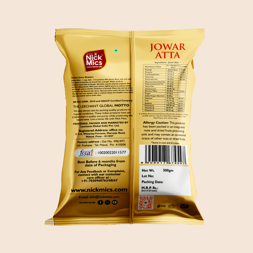 Jowar Atta 500gms