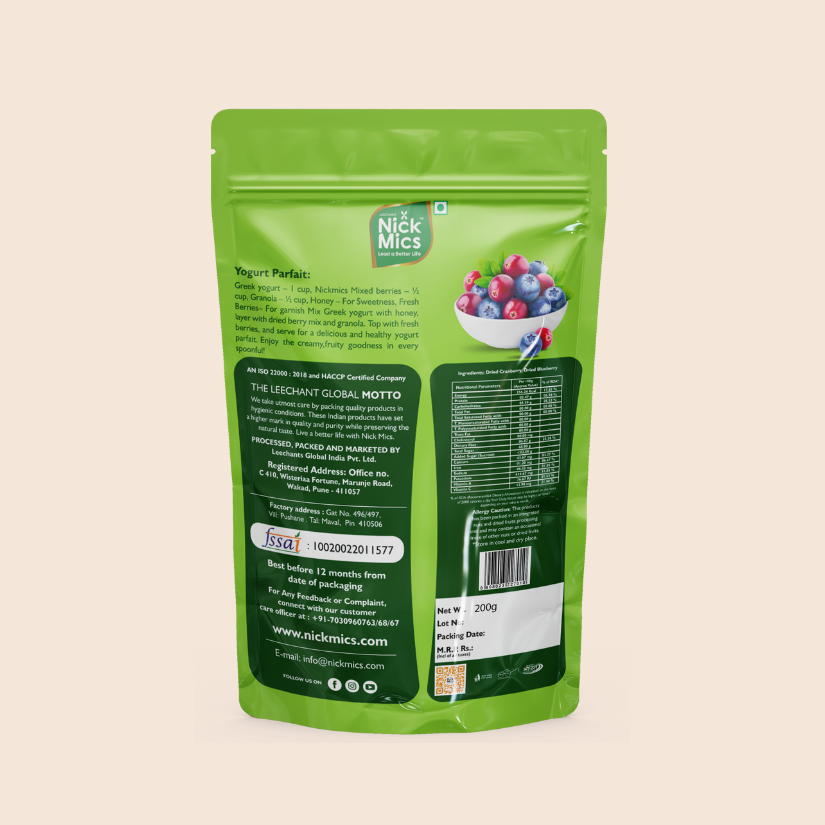 Healthy Mix Berries 200gms