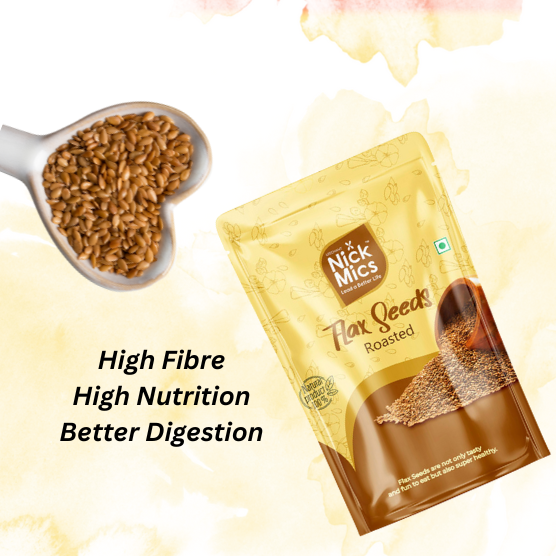 Roasted & Salted Flax Seeds 250gms