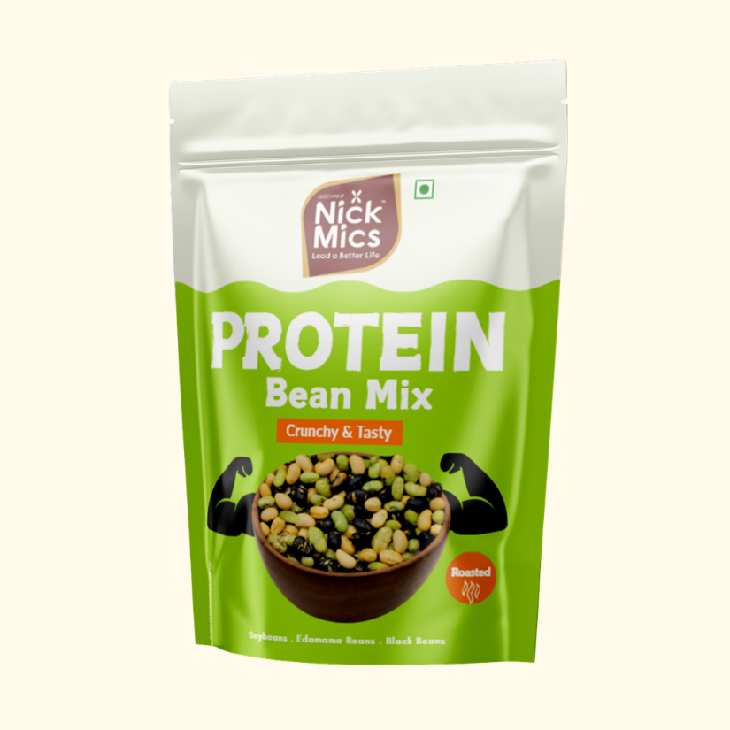 Protein Bean  Mix 200gm | Roasted High Protein Snack |