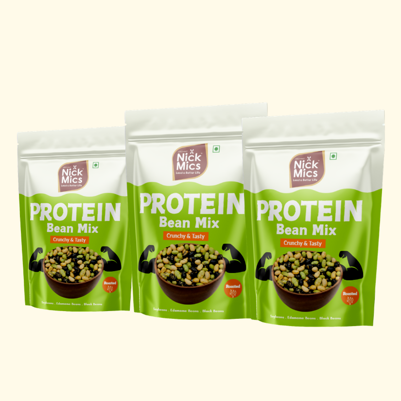 Protein Bean  Mix 200gm | Roasted High Protein Snack |