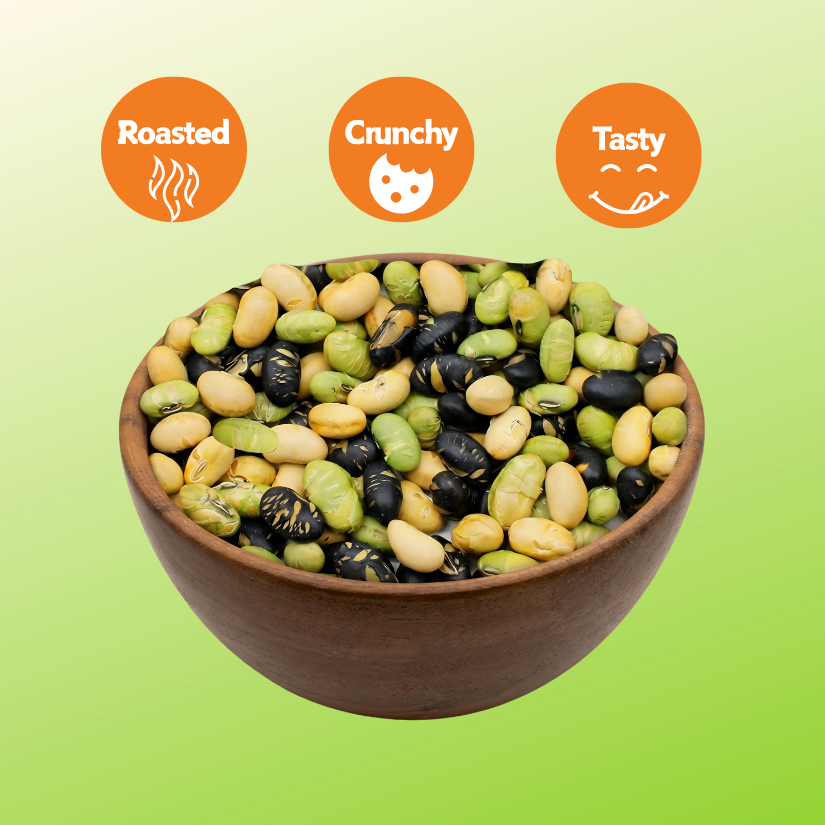 Protein Bean  Mix 200gm | Roasted High Protein Snack |